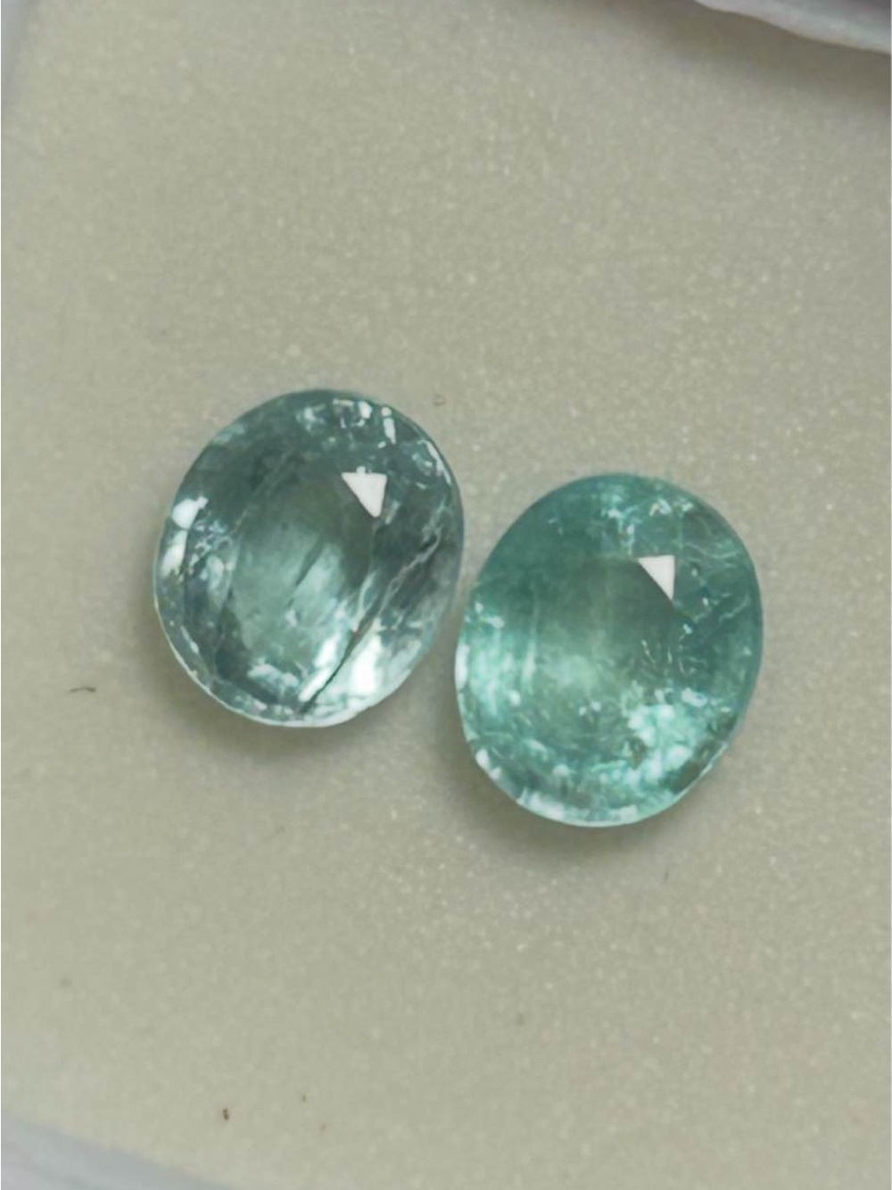 1.40 CTs Natural Matching Colombian Emerald Loose Gemstones